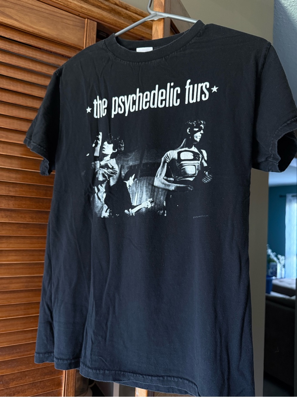 The Psychedelic Furs Black Graphic Band Tee